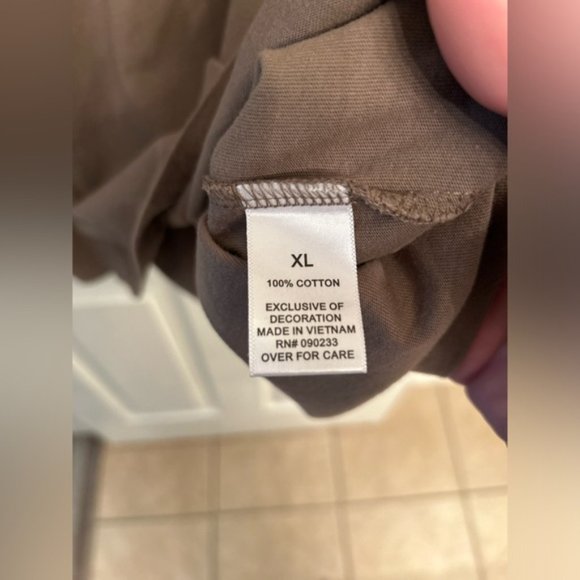 Brown Essentials Polo Shirt XL - Picture 2 of 4